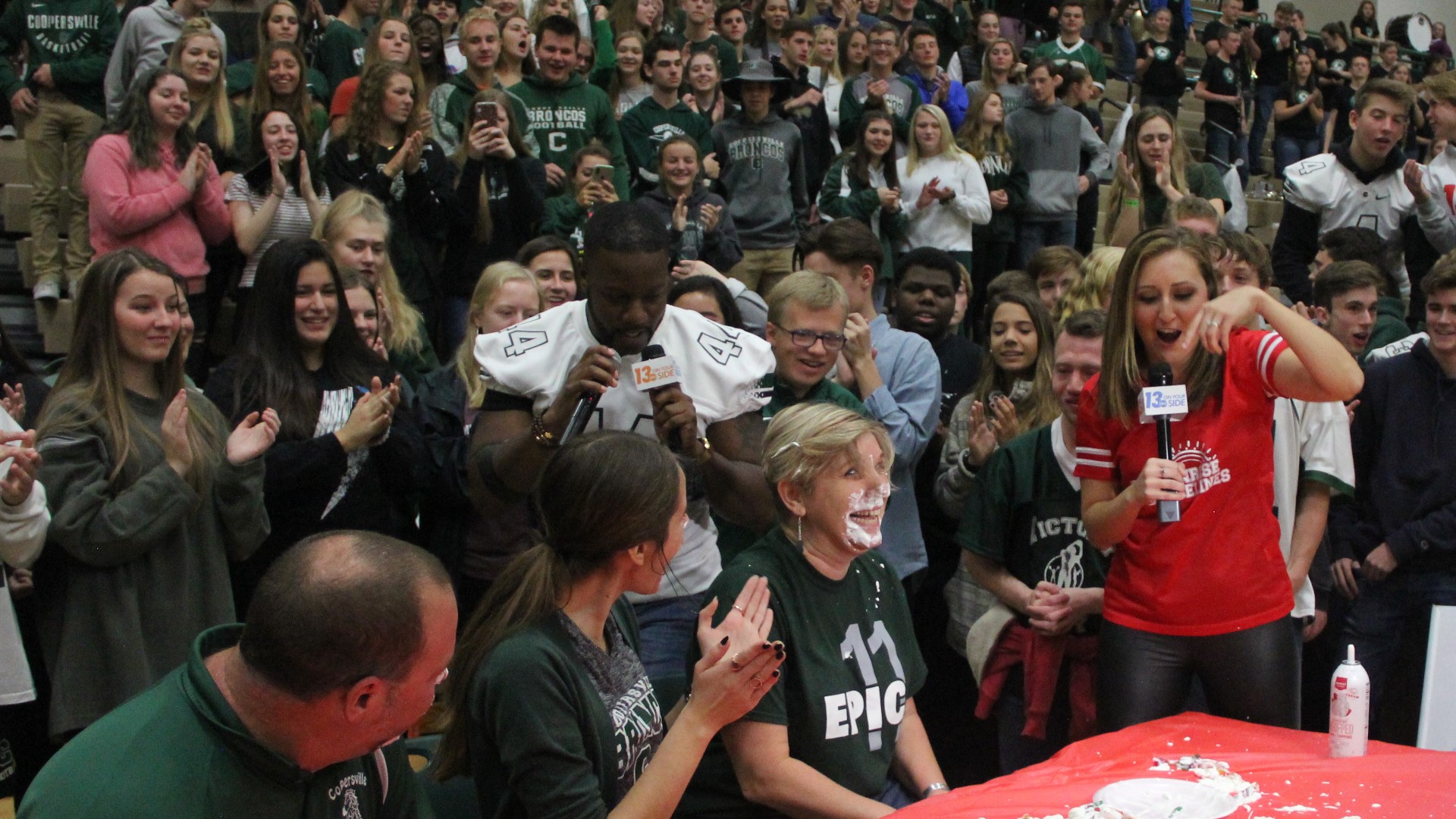 After six weeks of fun, we're sad to say Sunrise Sidelines is over. But, we couldn't have asked for a better crowd at Coopersville High School.