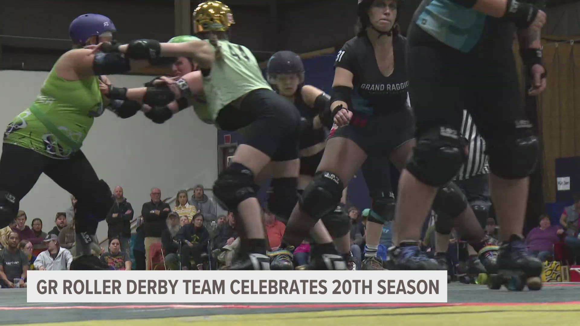 The team celebrated 20 years of action on the wheels.