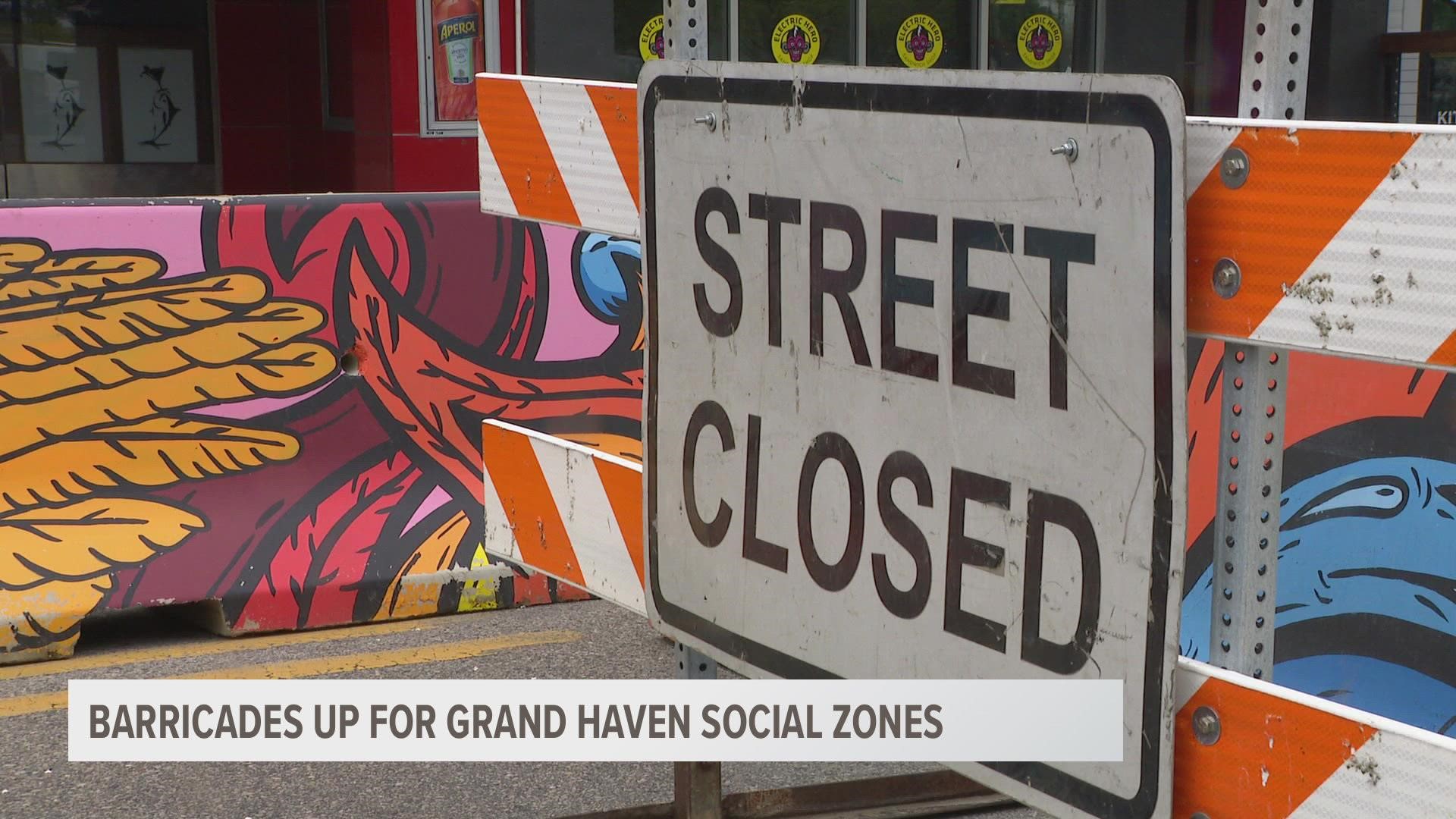 Members of Grand Haven Main Street say the addition of outdoor seating at several restaurants the past two summers has been well received.