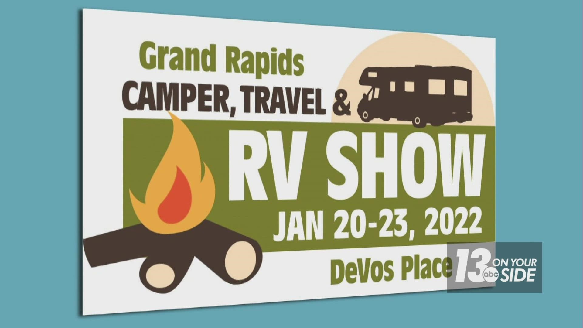 The Grand Rapids Camper, Travel & RV Show is at DeVos Place in Grand Rapids, Jan. 20-23.
