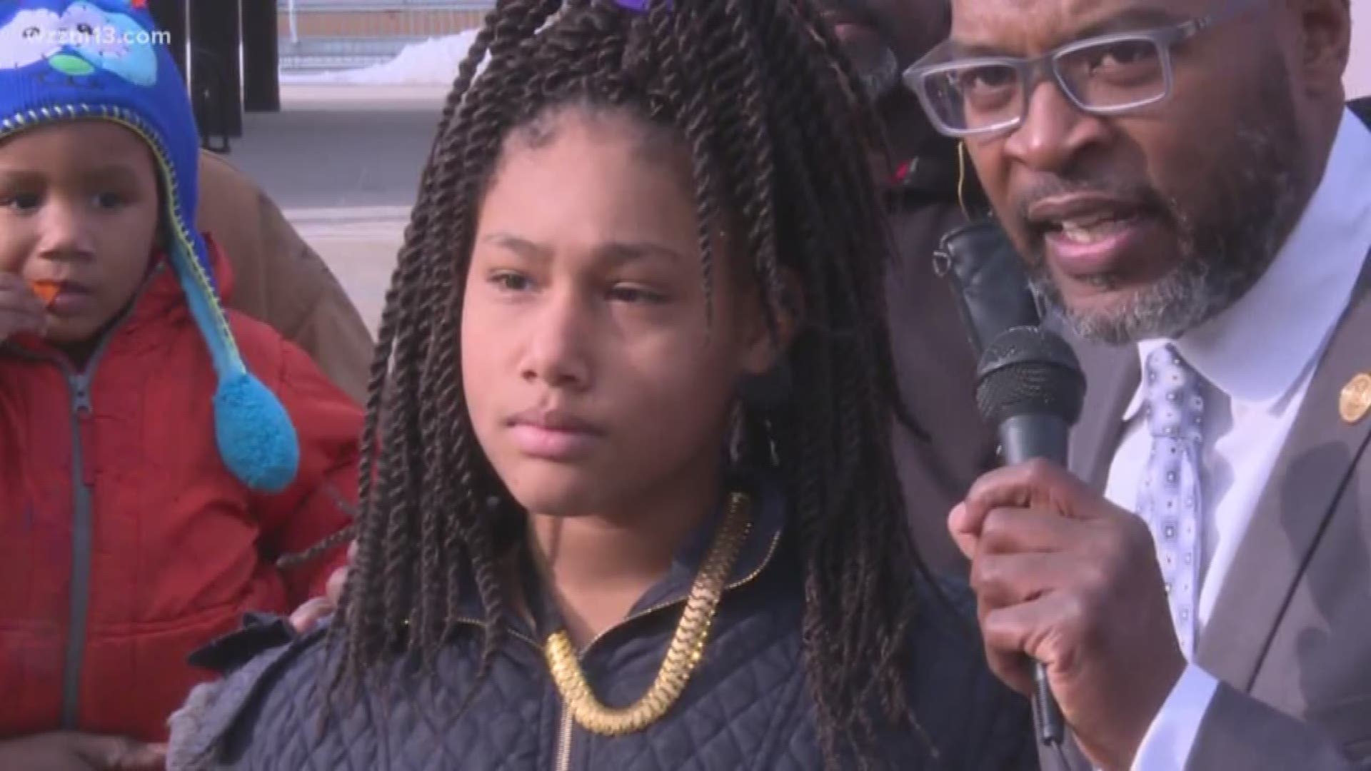 NAACP holds media conference for 11-year-old cuffed