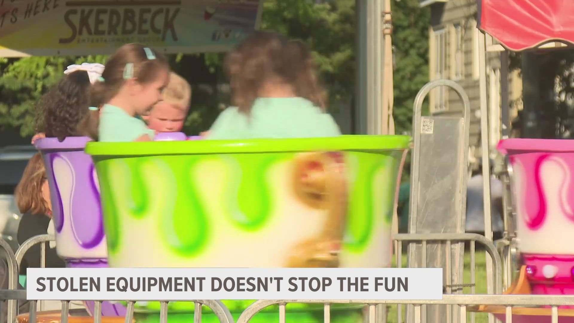 While organizers and attendees expressed disappointment that two rides were vandalized, it did not stop crowds from enjoying the annual festival.