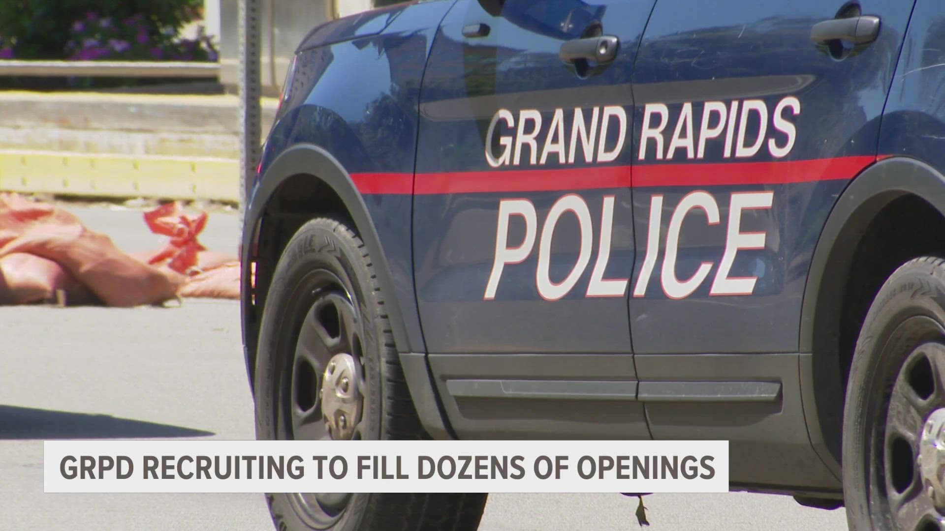 The Grand Rapids Police Department still has a number of openings that have been around for months.