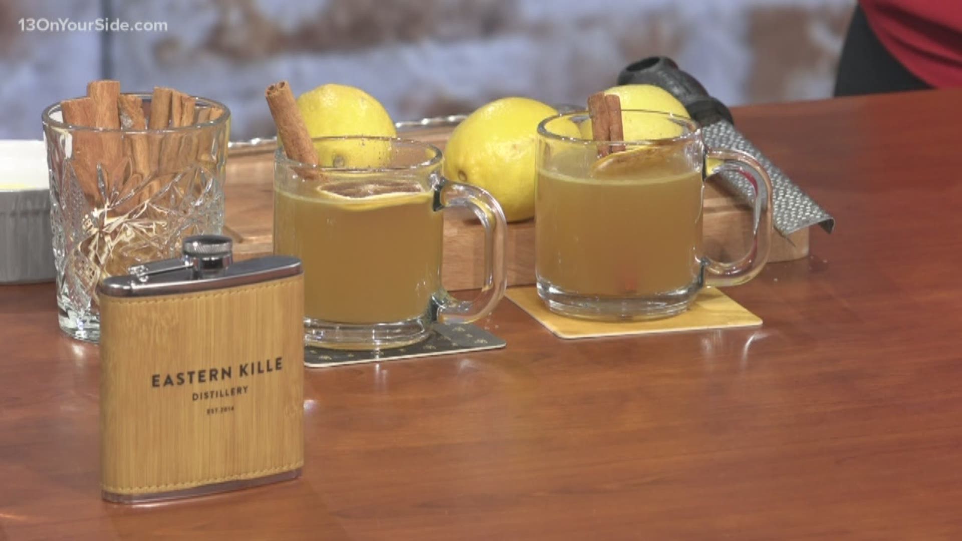 Learn how to make a deliciously festive holiday cocktail from Eastern Kille Distillery (former Gray Skies).