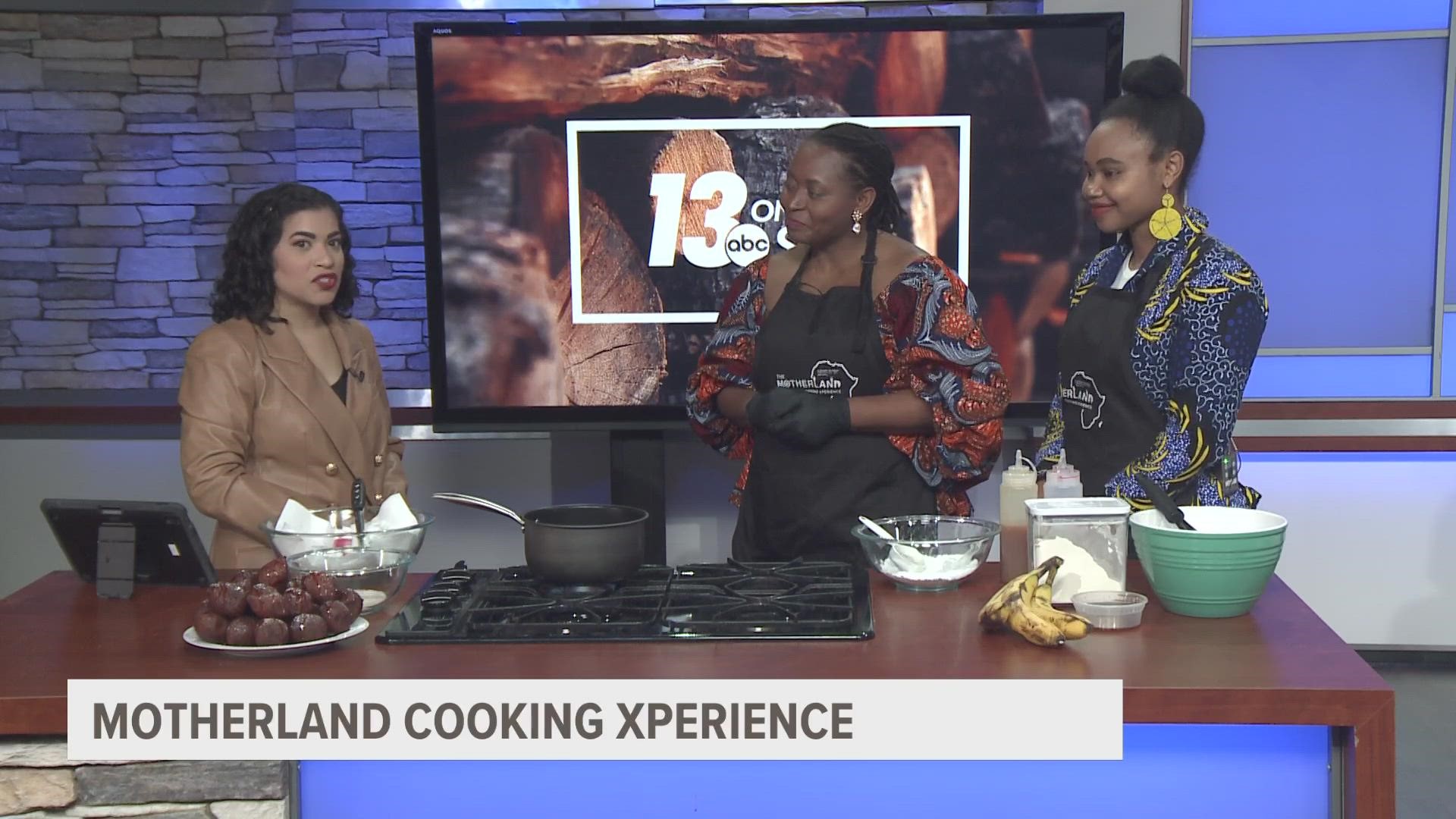 Chef Maribel joined 13 ON YOUR SIDE to showcase dishes and delicacies from Cameroon.