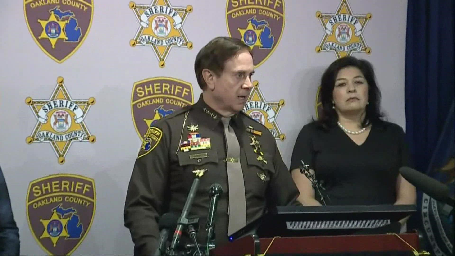 Sheriff Michael Bouchard said any threats made against schools will be fully investigated.