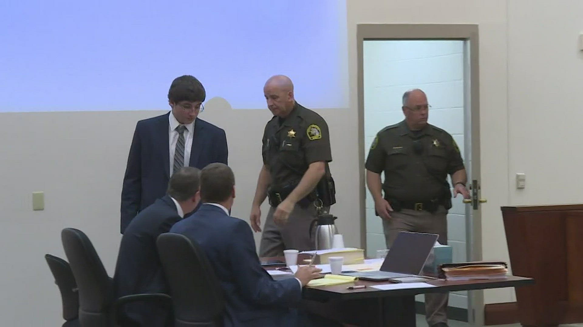 Testimony began today in a deadly road rage case involving 18-year-old Christian Hillman.