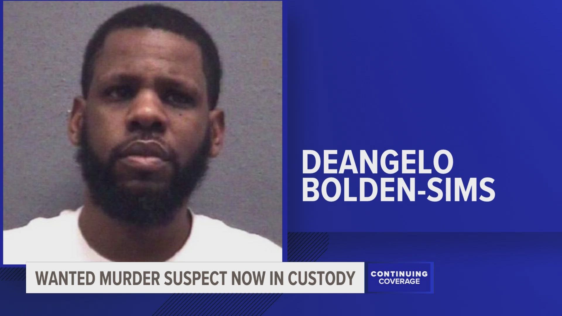 Police said Deangelo Bolden-Sims was charged with the murder of Carrlos Piggee on Aug. 31, 2024.