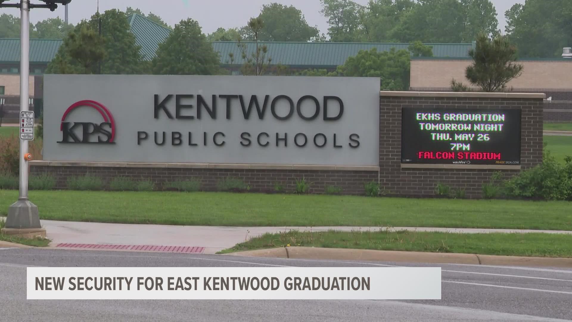 Kentwood Public Schools to increase security at graduation