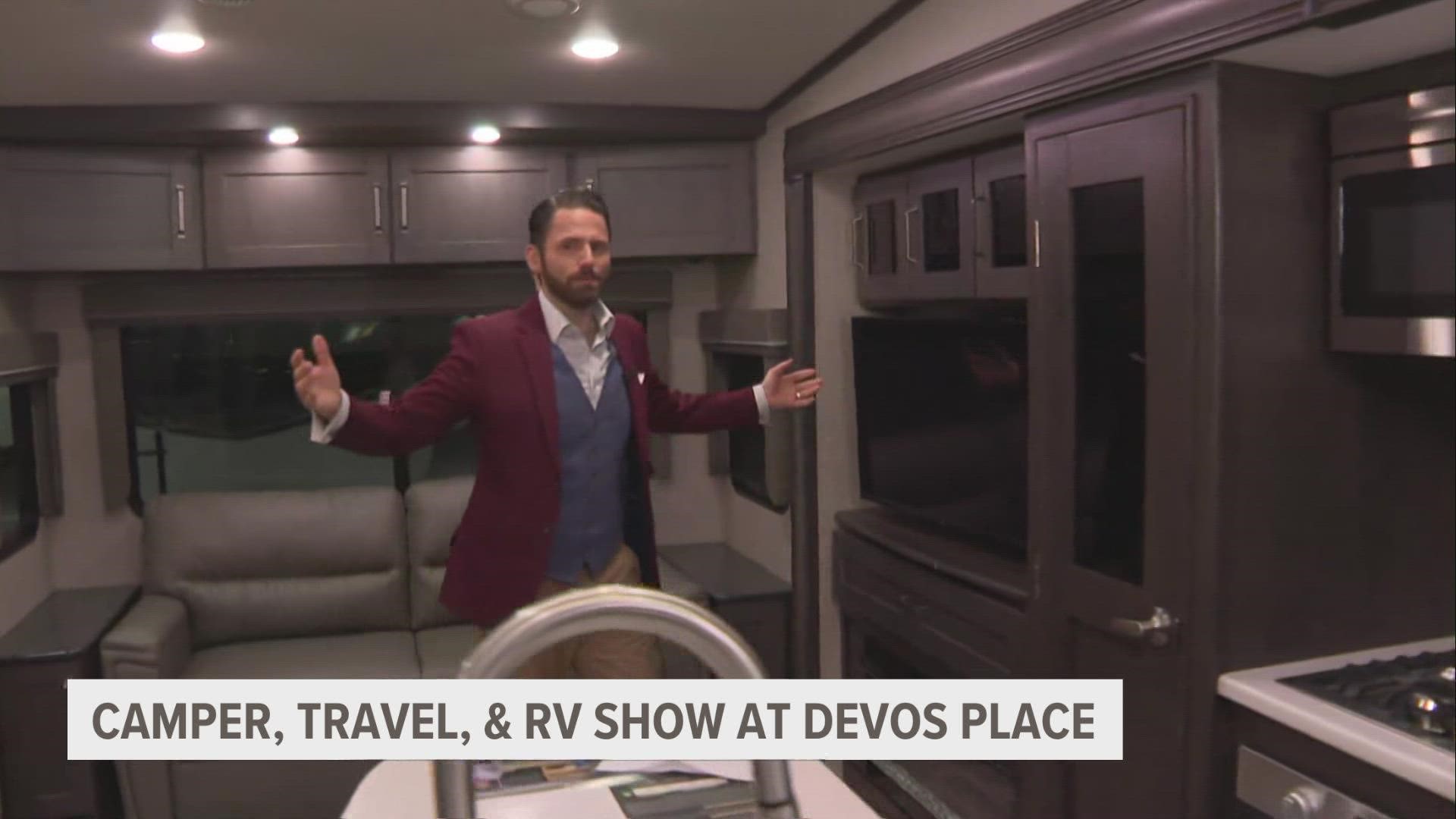 The Camper, Travel & RV Show is at DeVos Place from Thursday until Sunday.
