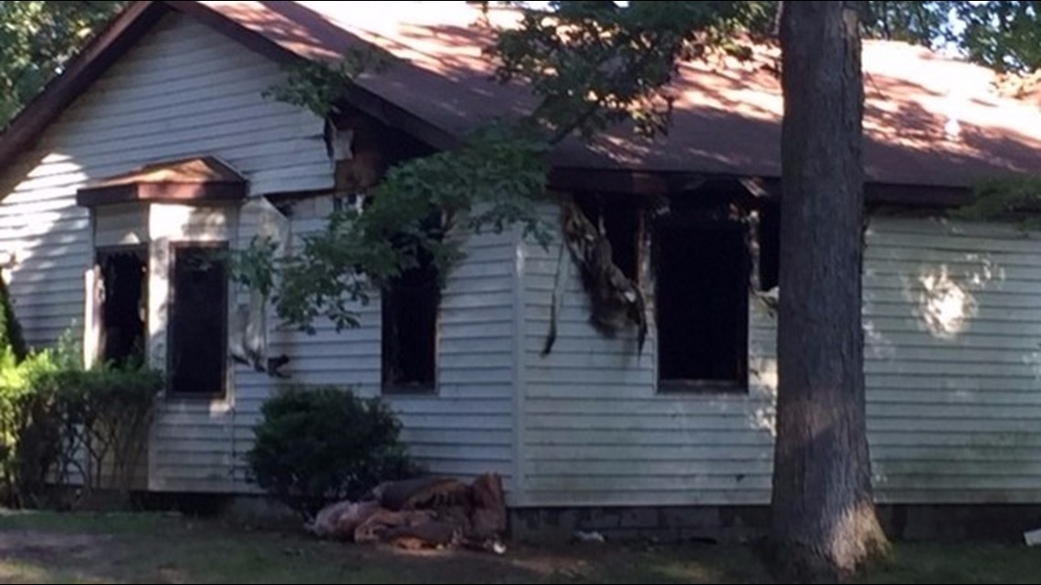 3 hospitalized after stabbing, house fire in White Cloud