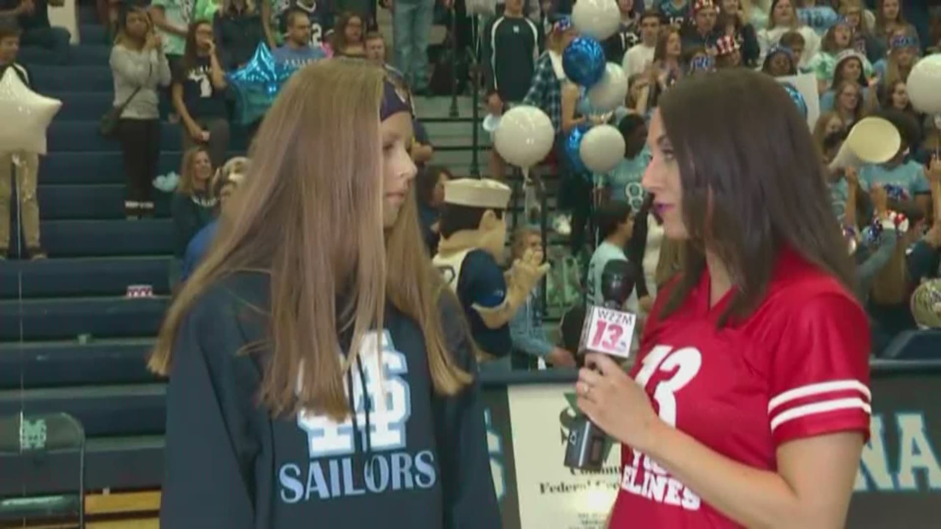 Sunrise Sidelines - Mona Shores students love being Sailors