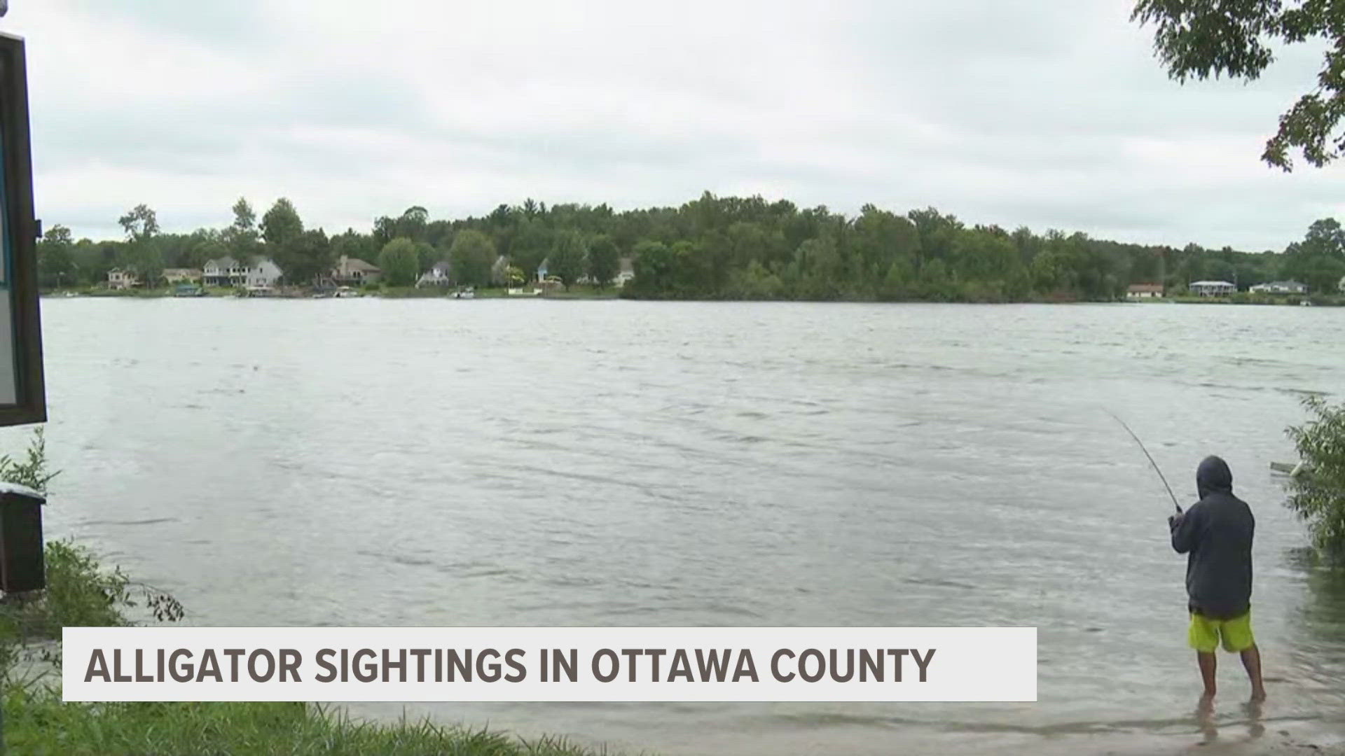 No one's been able to confirm the alligator sighting in Ottawa County, but the Michigan DNR says maybe we'll... see it later?