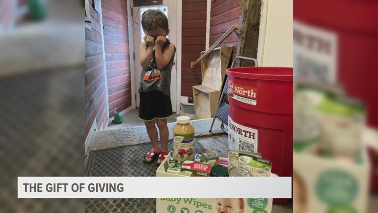 Lowell boy asks for donations to food fight rather than birthday gifts