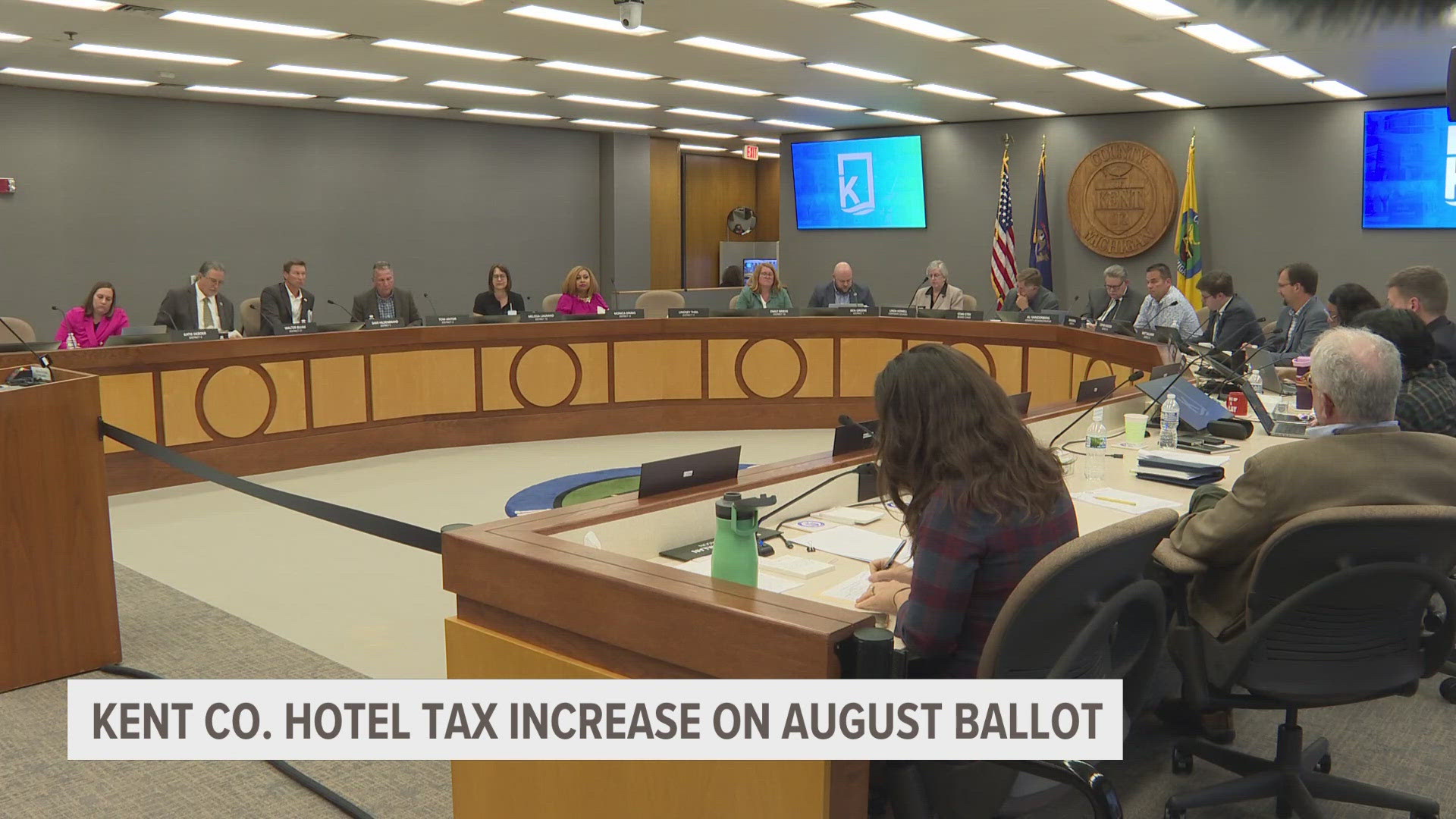 During public comment, a majority of residents spoke in favor of the tax increase, which would help fund major projects like a soccer stadium and amphitheater.