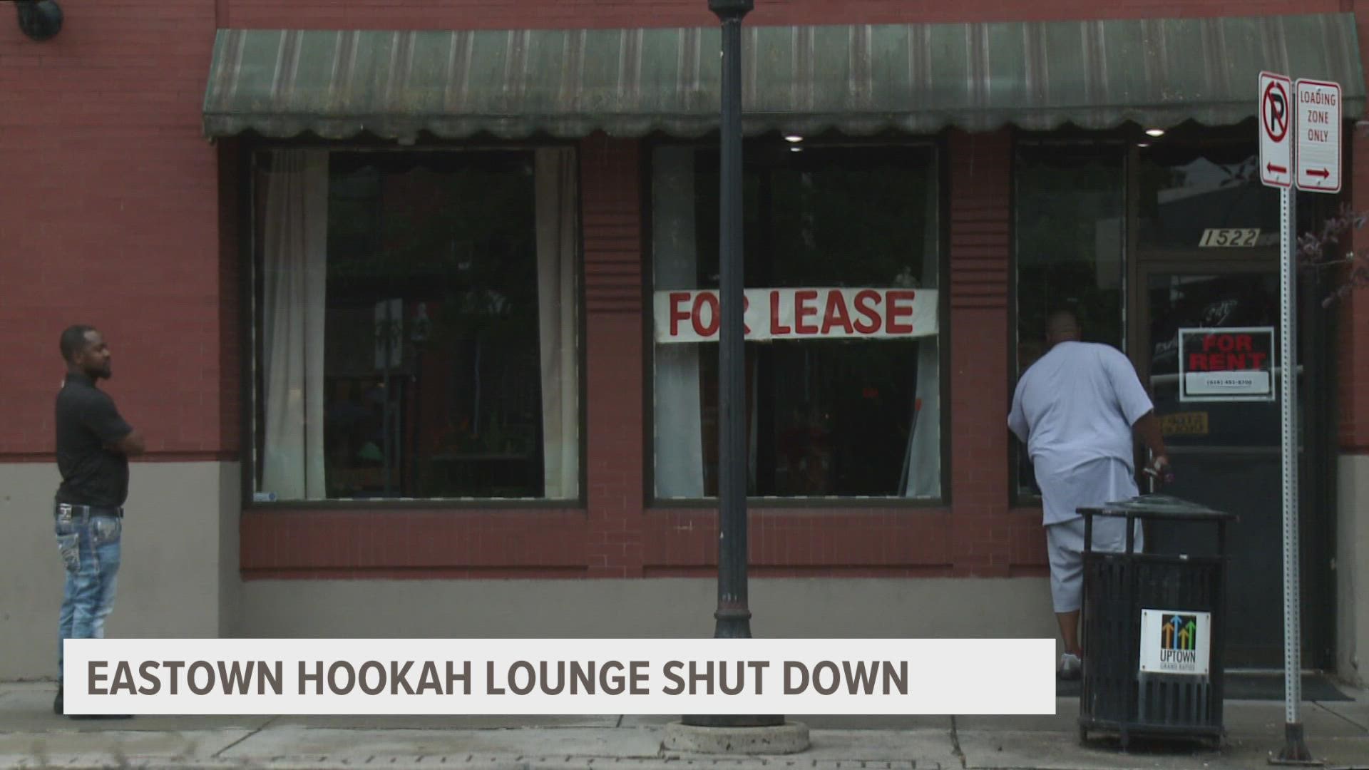 The owners of Eastown Hookah Lounge say their landlord and neighboring business owners blamed them for late night violence because of their race.