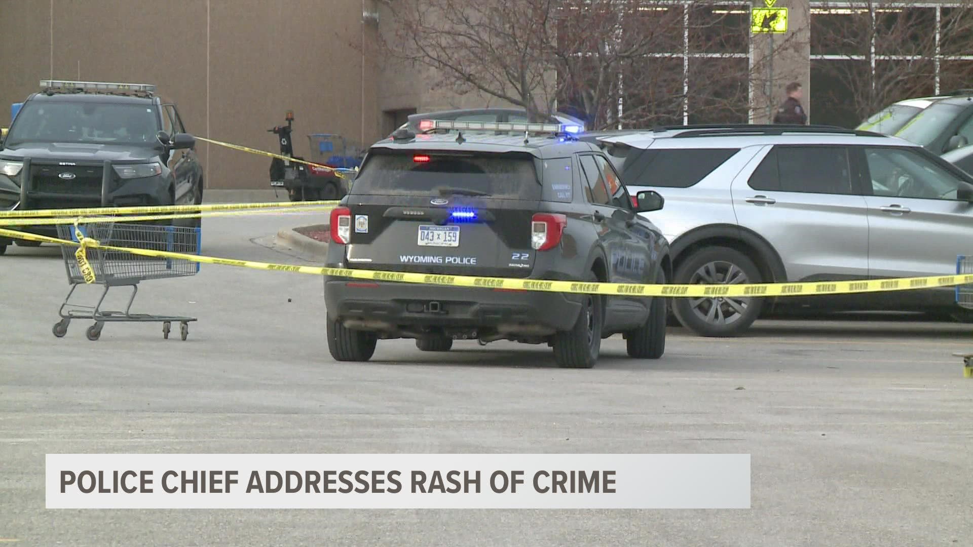 Police have investigated two homicides and an attempted carjacking since Sunday — two of which happened at big box stores in the same business district.