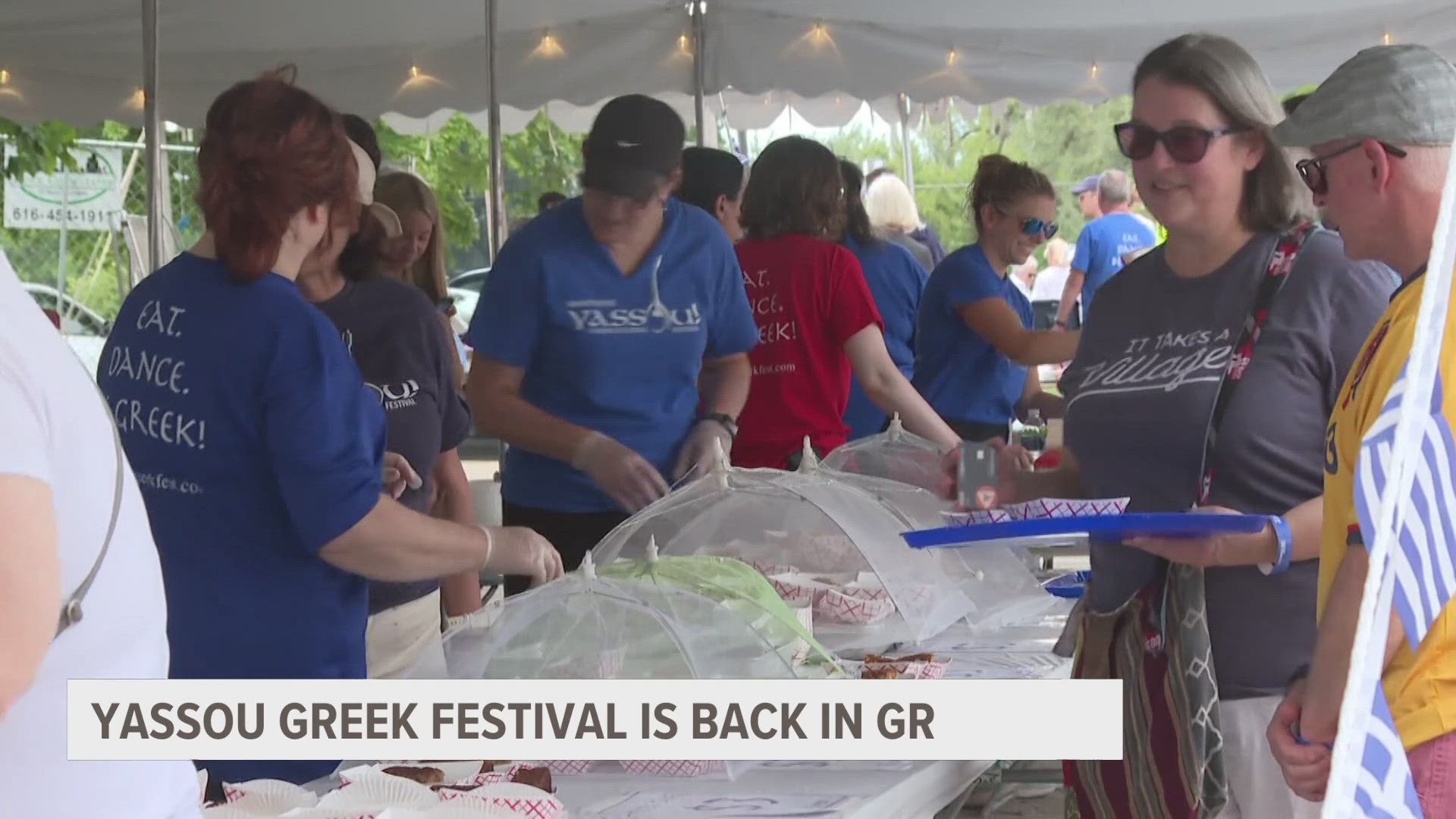 Yassou Cultural Greek Festival, will run from Friday, Aug. 16 until Saturday, Aug. 17. There'll be Greek cooking lessons, dance demonstrations, live music and more.