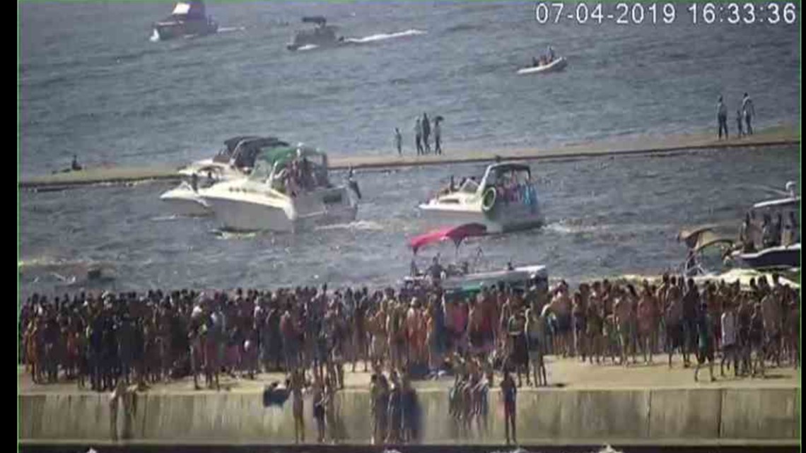 Grand Haven Pier closes after fight