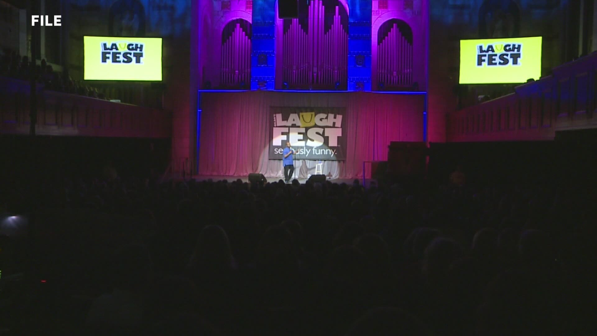 Thursday kicks off the start of the 11th annual LaughFest, which went virtual due to the pandemic