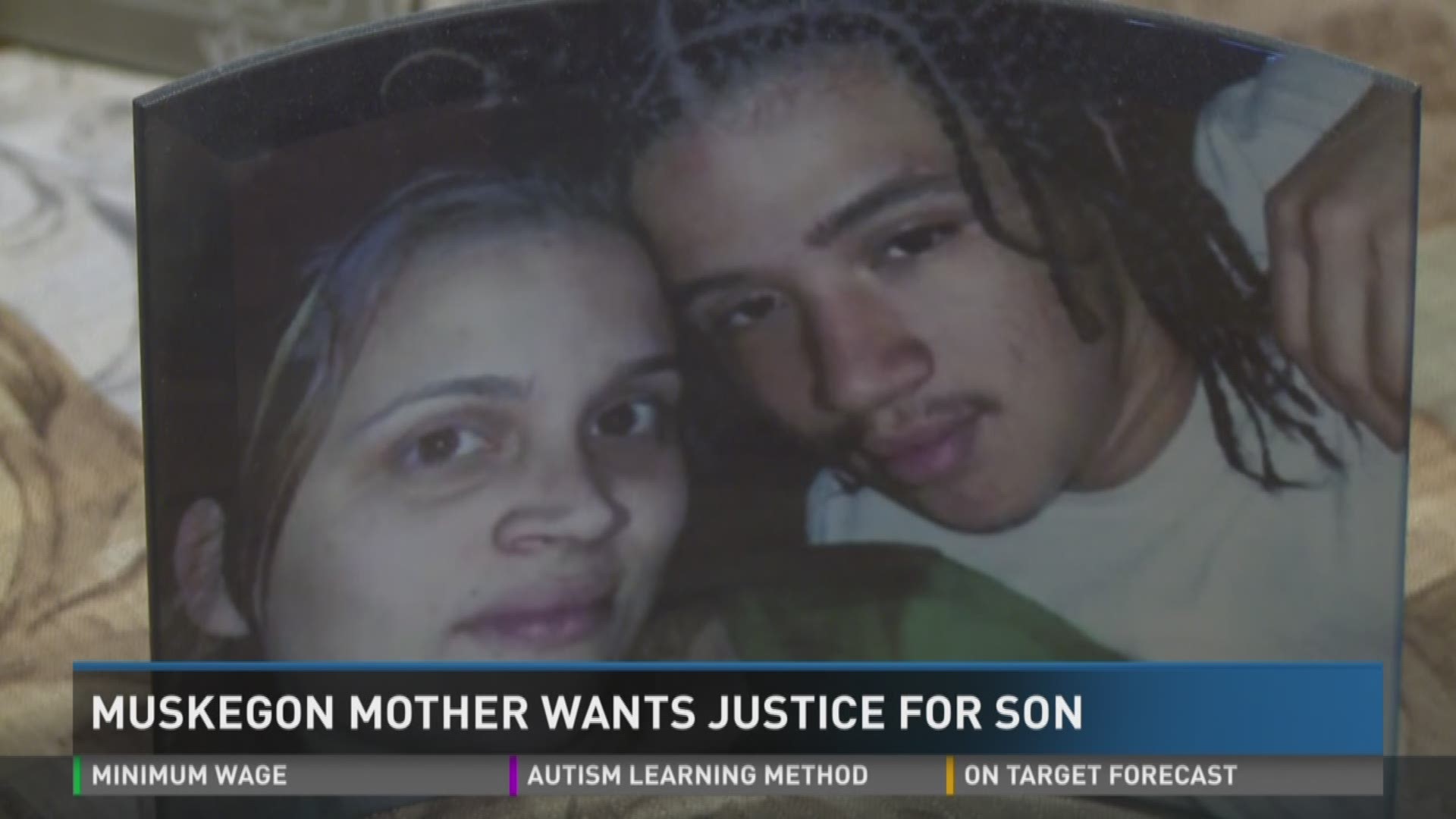 Muskegon mother wants justice for son