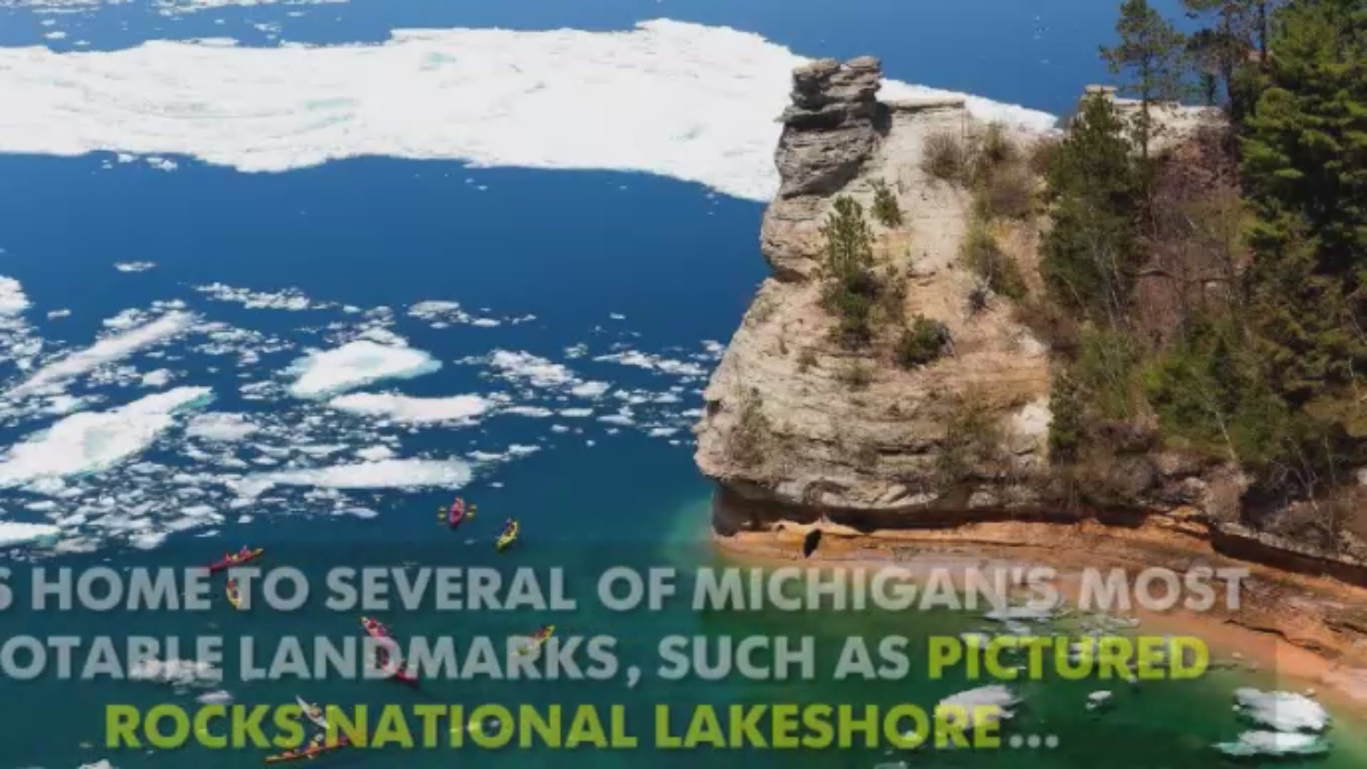 A few facts about Michigan's Upper Peninsula, which makes of about 30% of Michigan's land area but just about 3% of its population. By Brian Manzullo, DFP.