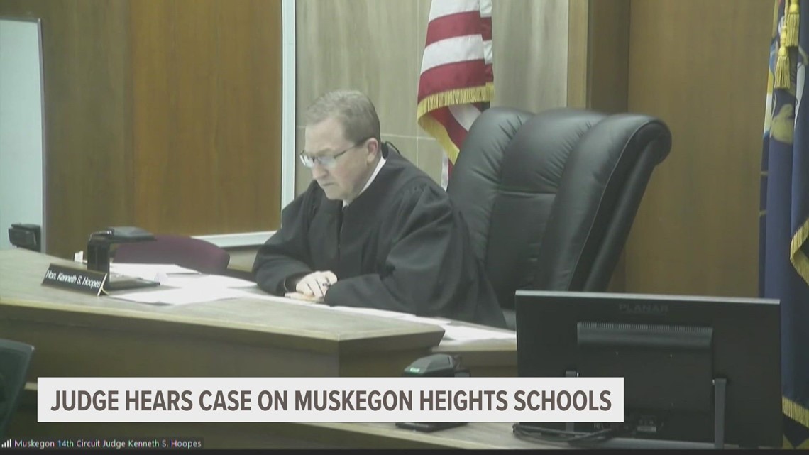 Judge hears case on Muskegon Heights Charter Schools