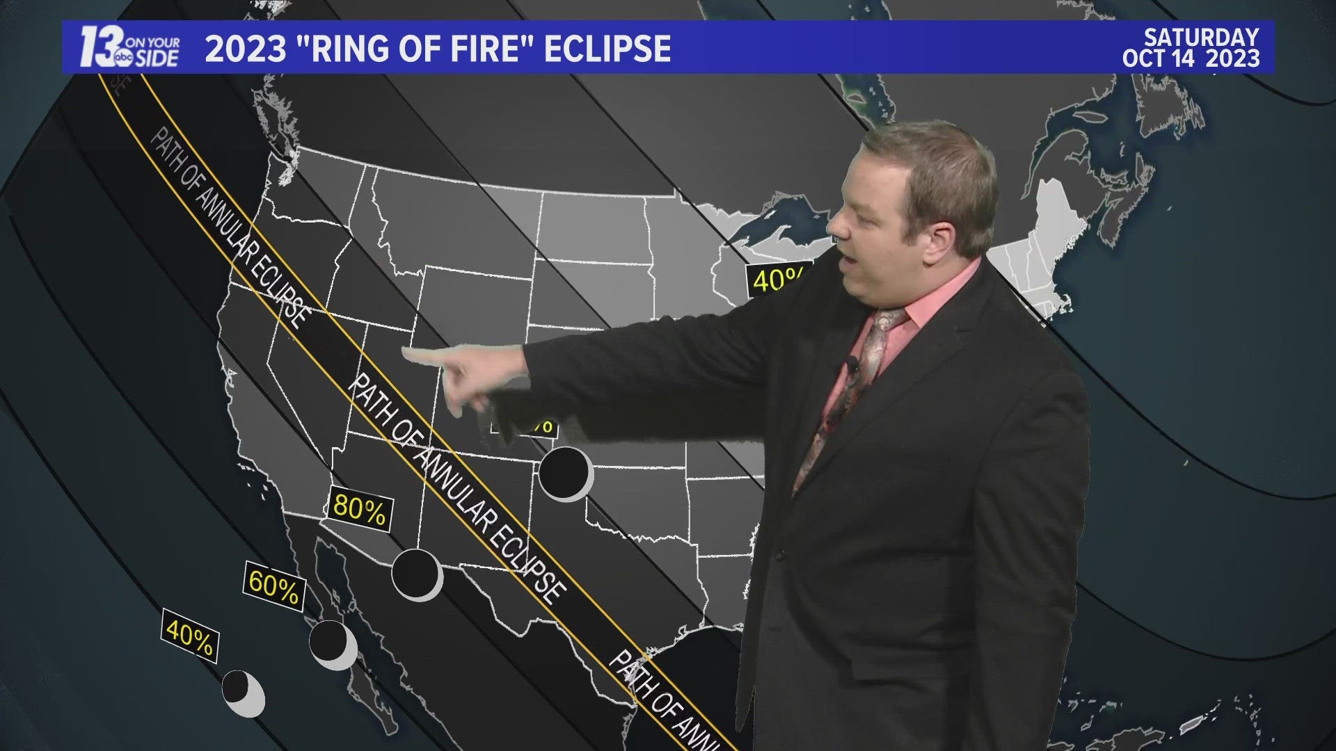 Meteorologist Michael Behrens has bad news for those looking to see an eclipse this weekend in West Michigan!