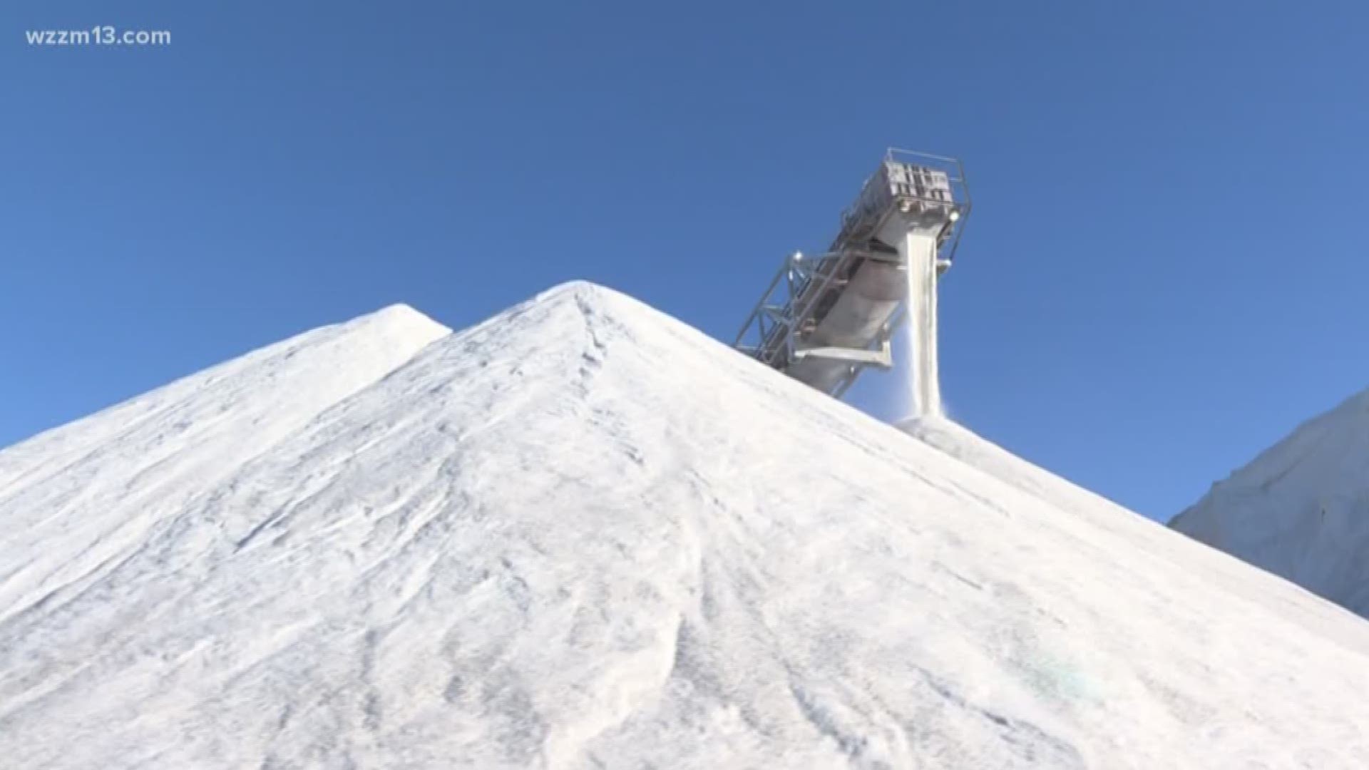 Final shipment of salt for the season arrives in West Michigan