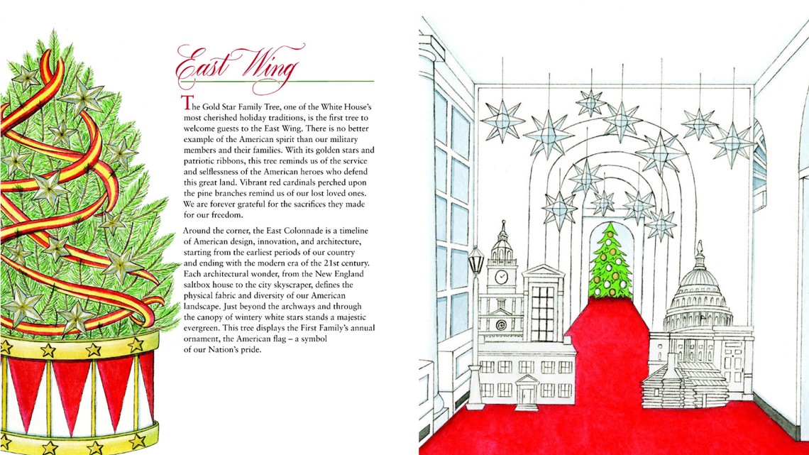 White House Christmas Book illustrated by Michigan artist
