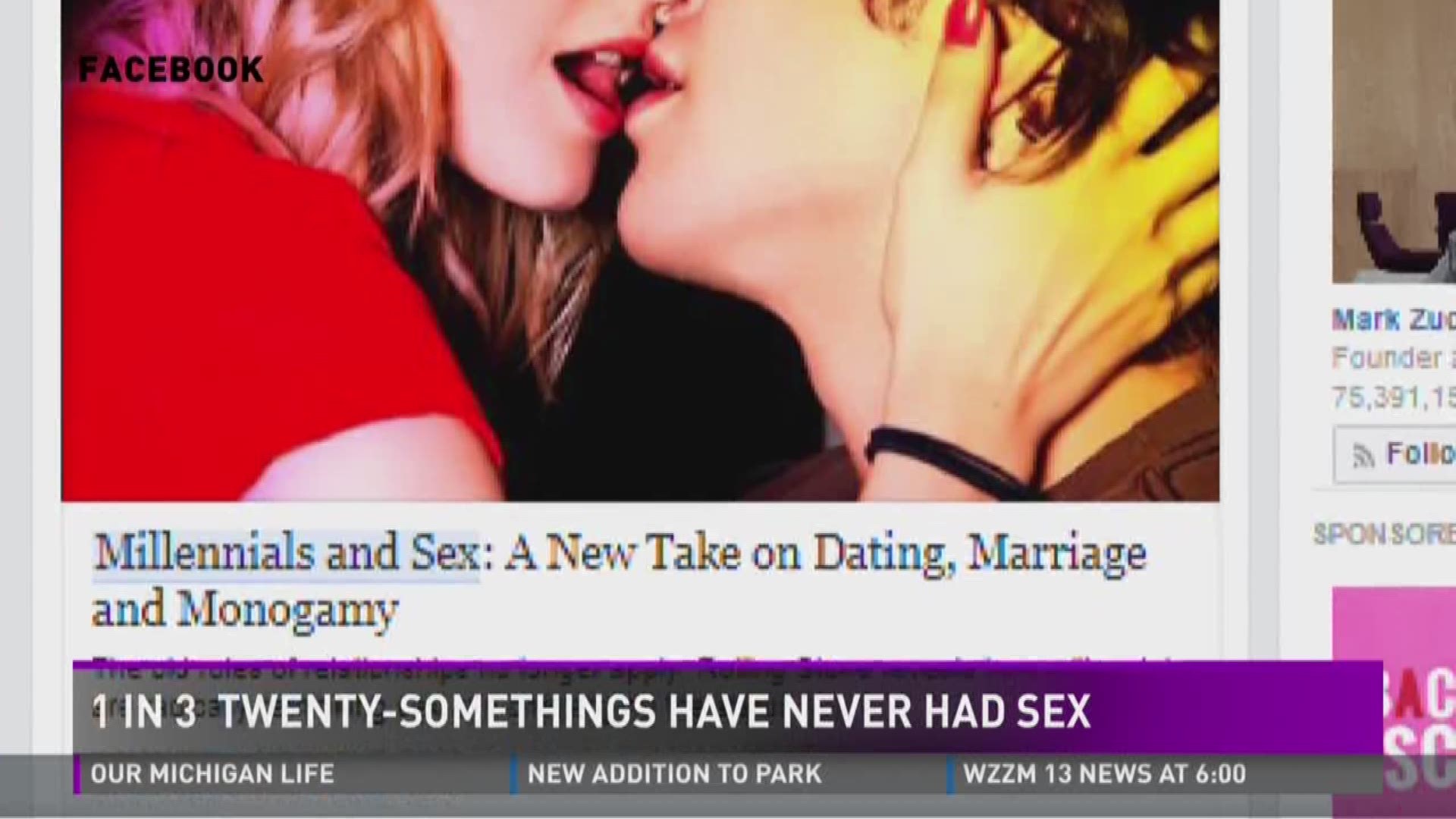 1 in 3 twenty-somethings have never had sex