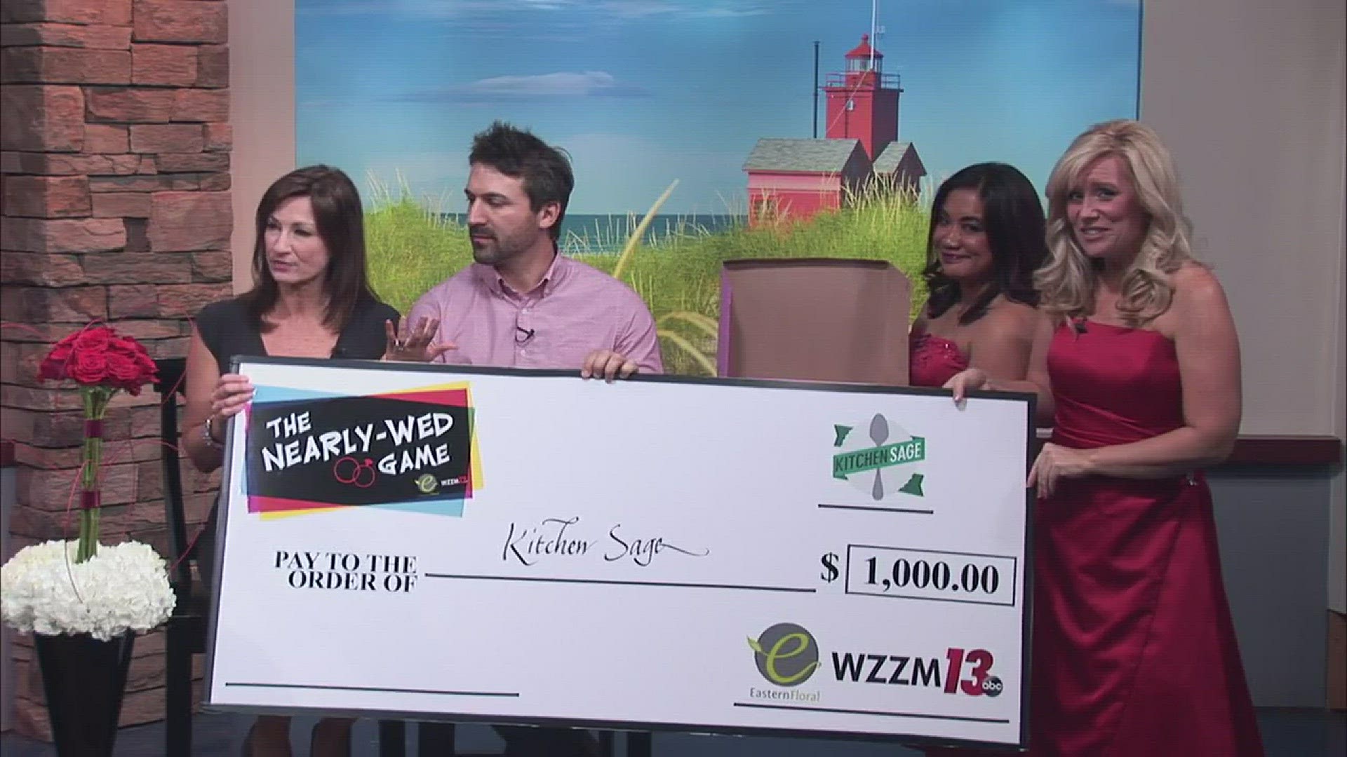 Welcome back to The Nearlywed Game ... where some of your favorite on-air folks are duking-it out for chairty ... and the bragging rights of winning our little game show.