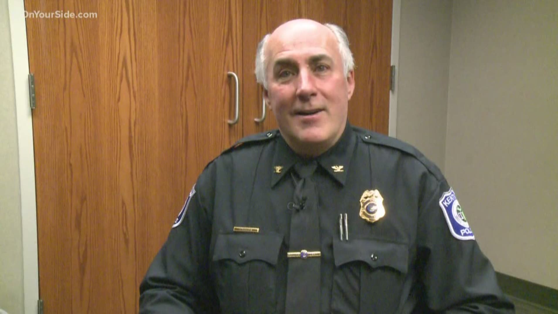 He is the first in Kentwood officer to move through the ranks from patrol to police chief.
