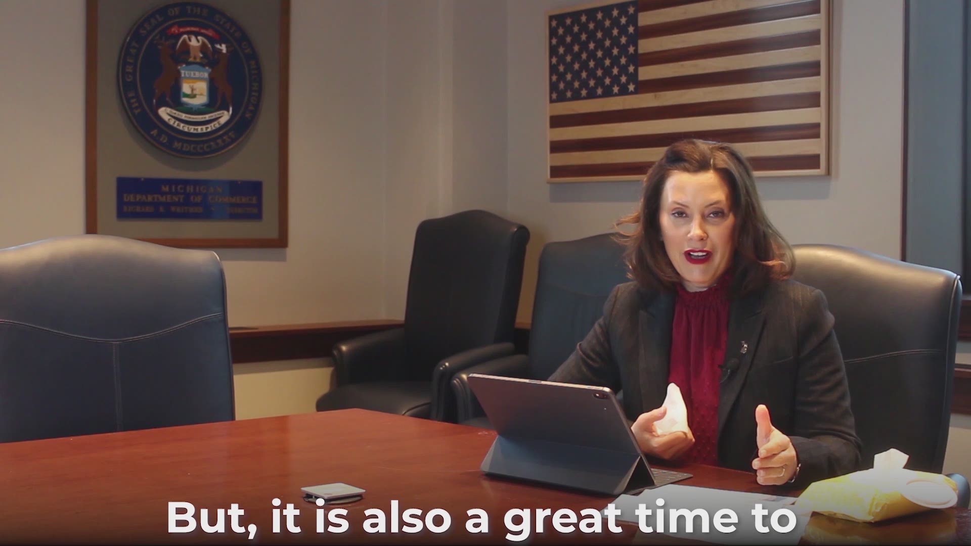 Gov. Gretchen Whitmer is hoping to promote awareness for the 2020 census and encourage citizens to fill out the census.