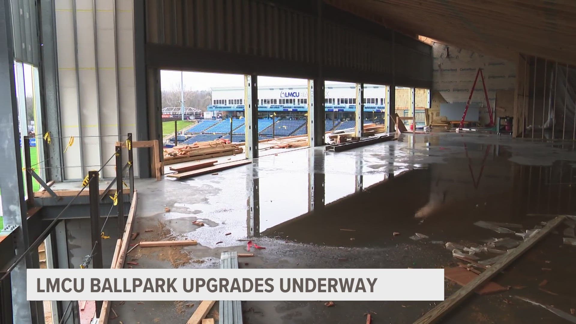 When LMCU Ballpark opens next week for the 2024 West Michigan Whitecaps season, you'll notice a brand new area under construction.