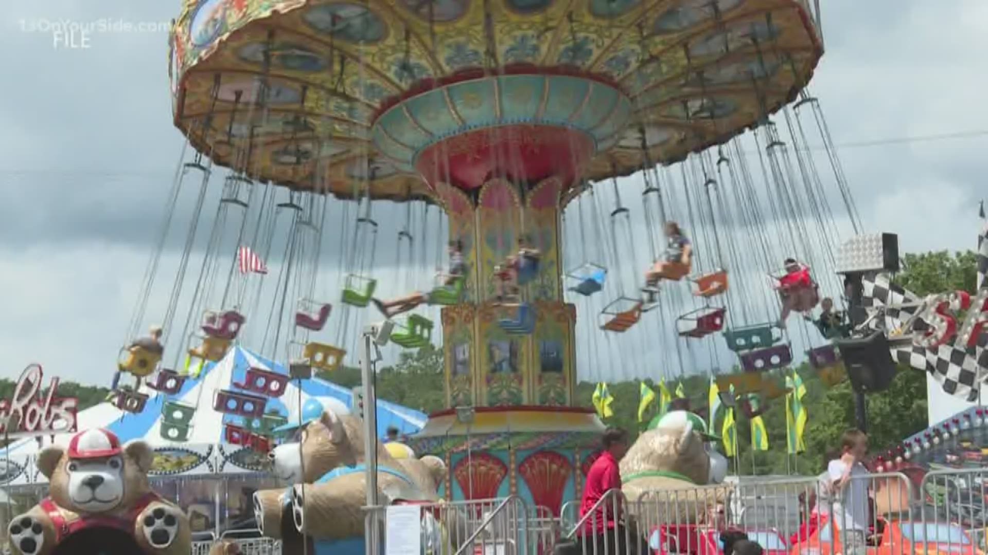 The heat that's blanketed West Michigan has forced local festival and fairs to open a little later than anticipated. Organizers of the Ionia Free Fair, local race tracks and more say the changes are to keep fans and employees safe.