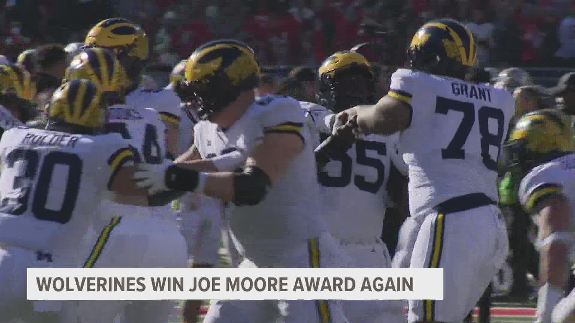 This Is Michigan Football's Best Offensive Line Ever - Sports