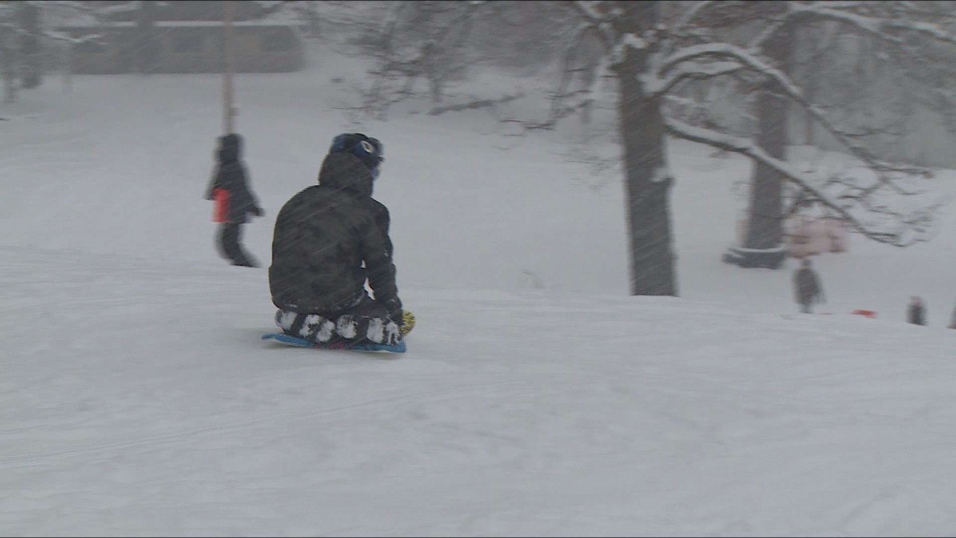 Where to sled in Grand Rapids