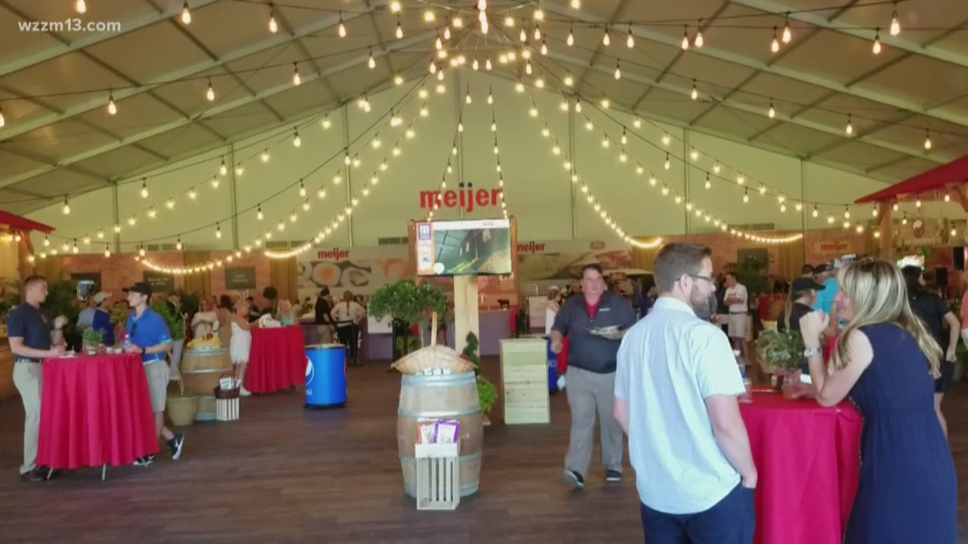 Golf fans get a Grand Taste of local food and beverages during Meijer LPGA Classic for Simply Give. It’s a stop on the LPGA tour that is as much about the fan experience as it is the golf being played on the course.