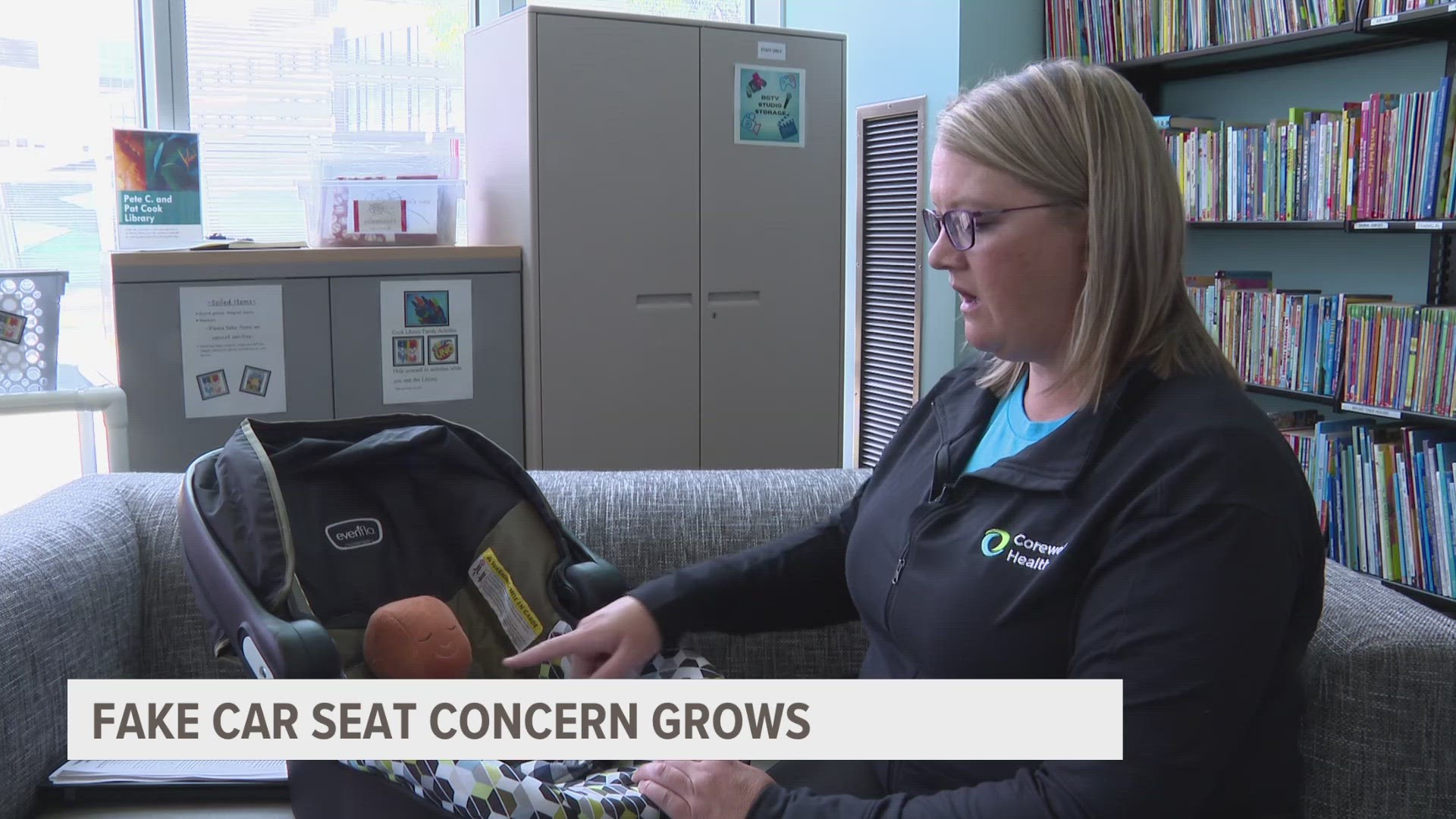 Fake or counterfeit car seats are sold online that don't meet U.S. safety standards. Here's how to spot them.