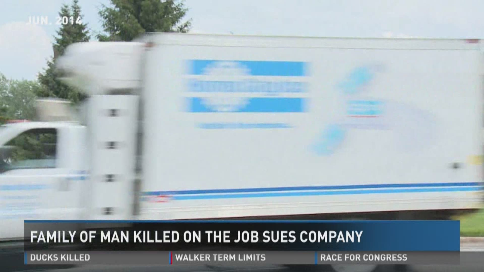 Family of man killed on the job sues company