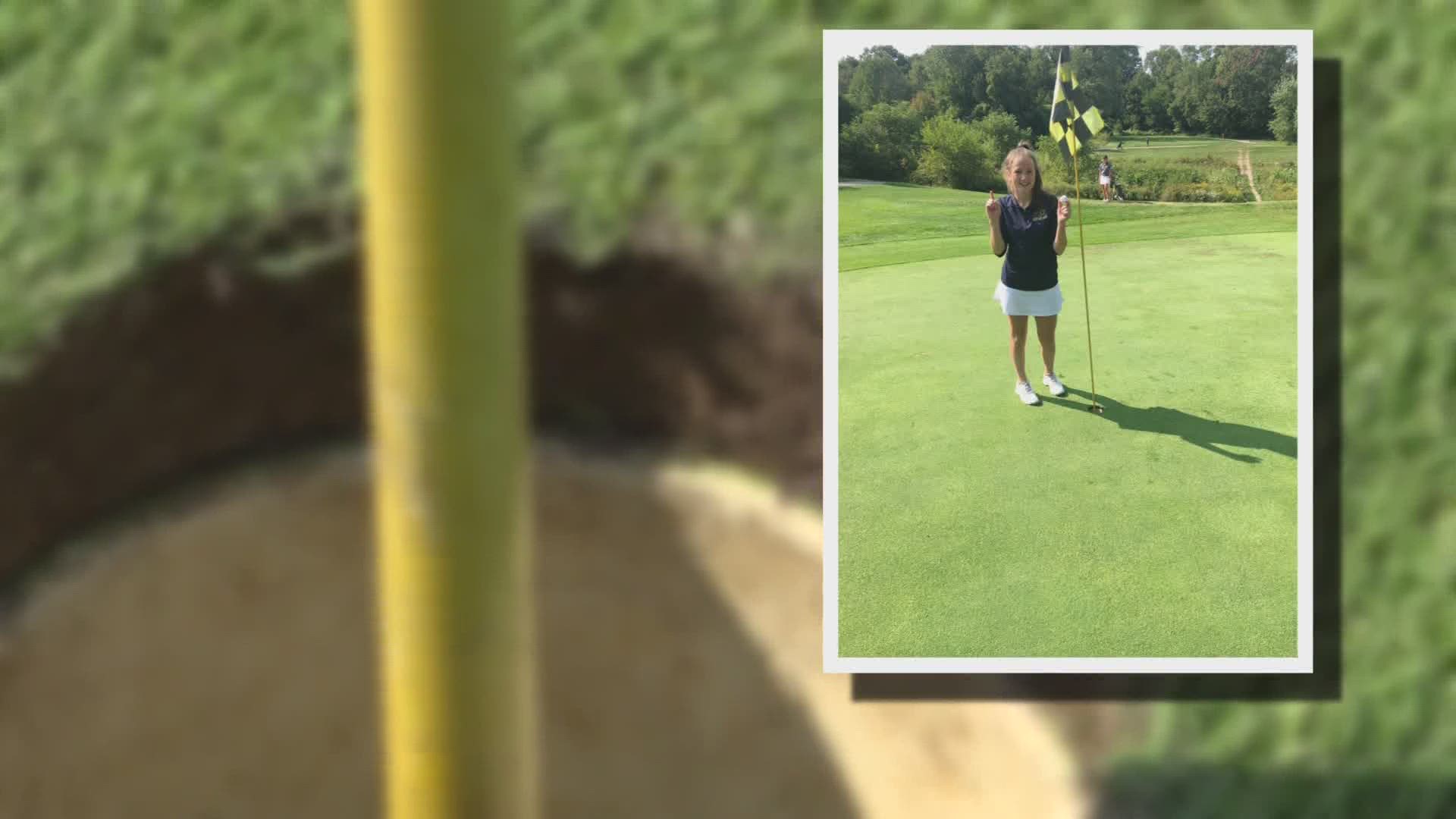 A golfer at Otsego High School managed to pull of the unprecedented feat earlier this week.