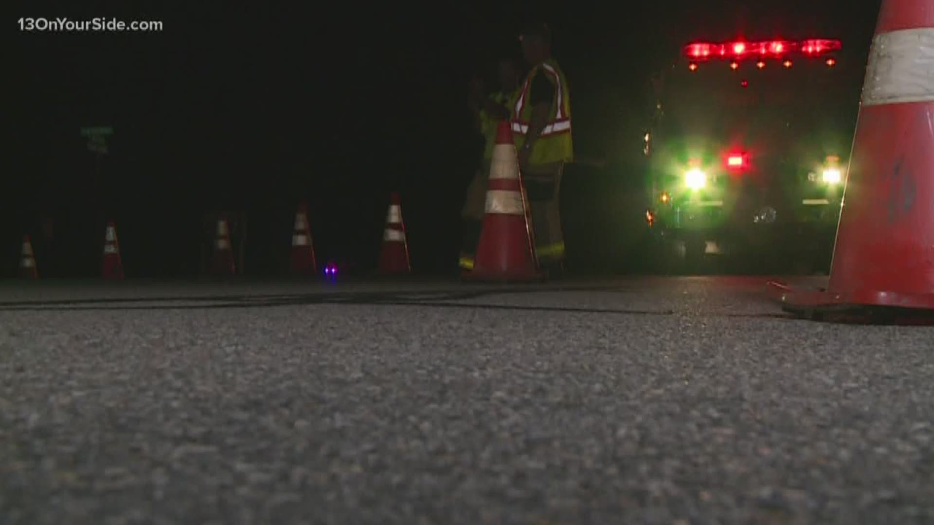 A 37-year-old Lowell Township man is dead following a motorcycle vs. SUV crash on Alden Nash Avenue Wednesday night.