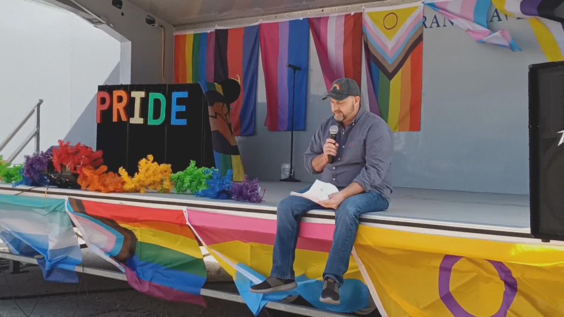 One of the highlights of the inaugural Muskegon Pride celebration involved local author Bob Switzer, who shared a journey of self-discovery decades in the making.