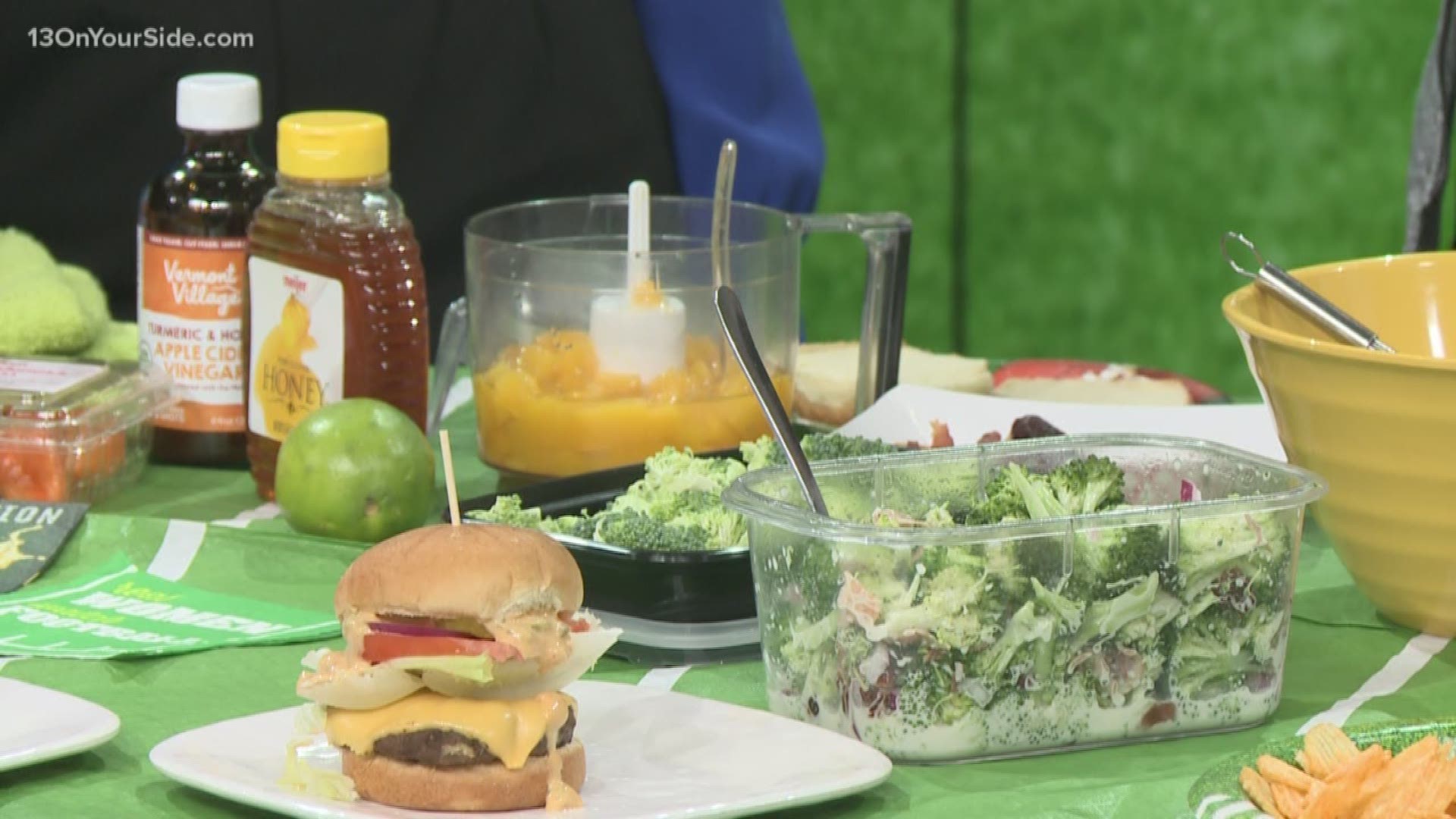 Gina's got some unique sliders to spice up your tailgating party.