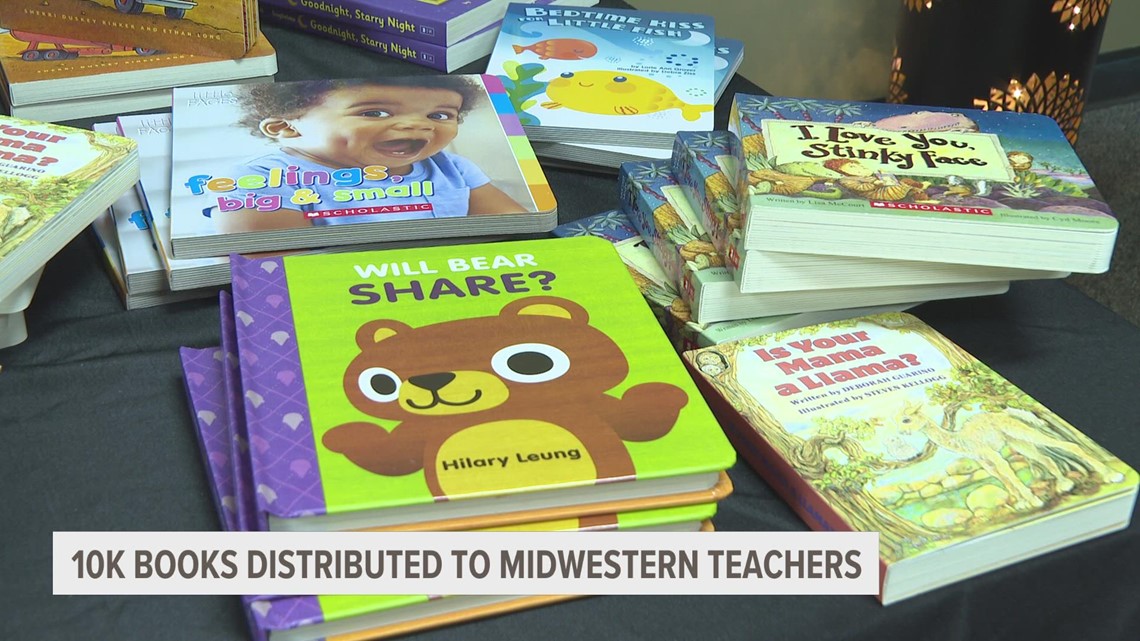 13 Reads: 10k books distributed to midwest teachers