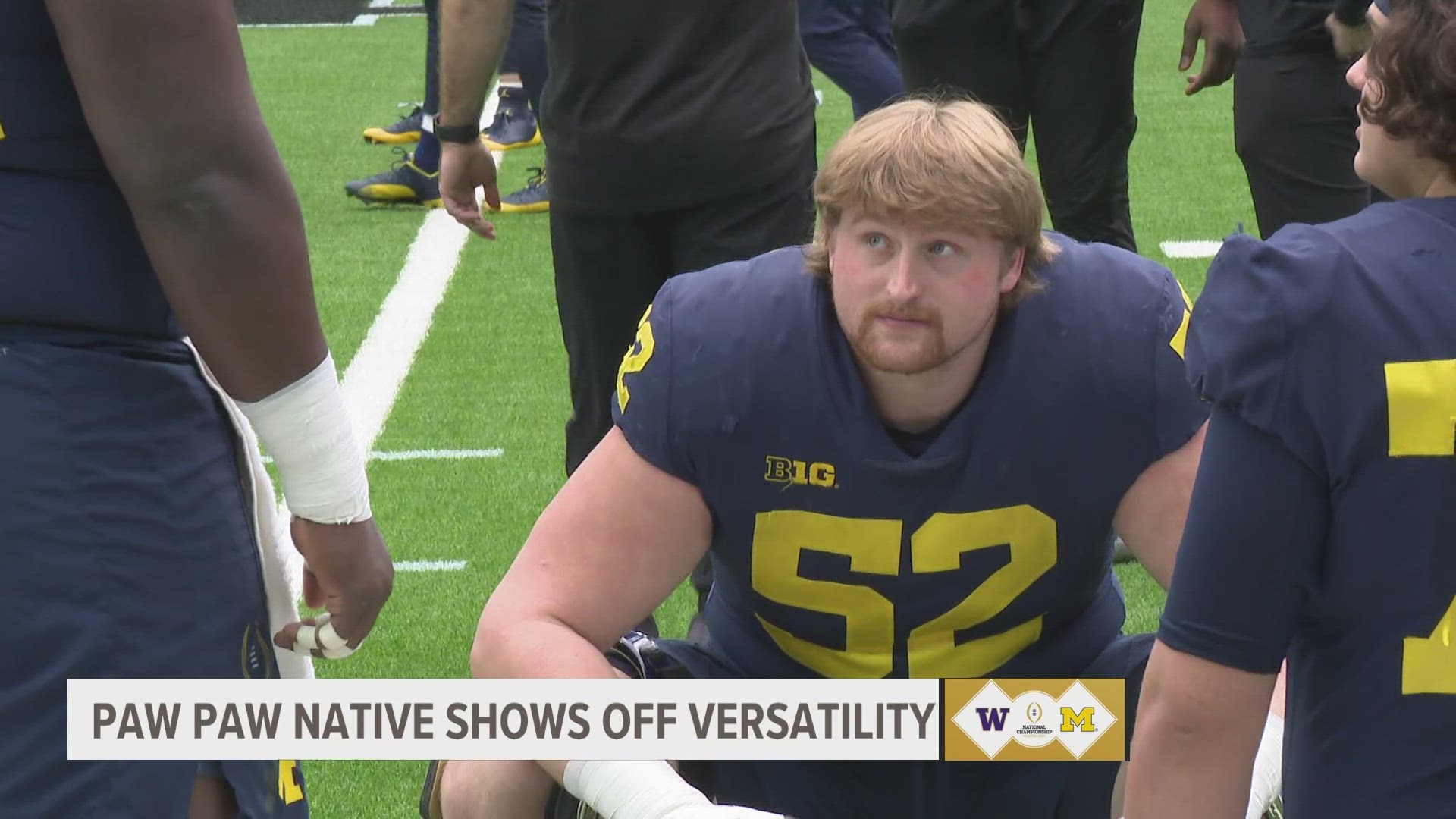 Barnhart has garnered respect on the Michigan offensive line, and he's earned everything he's been given