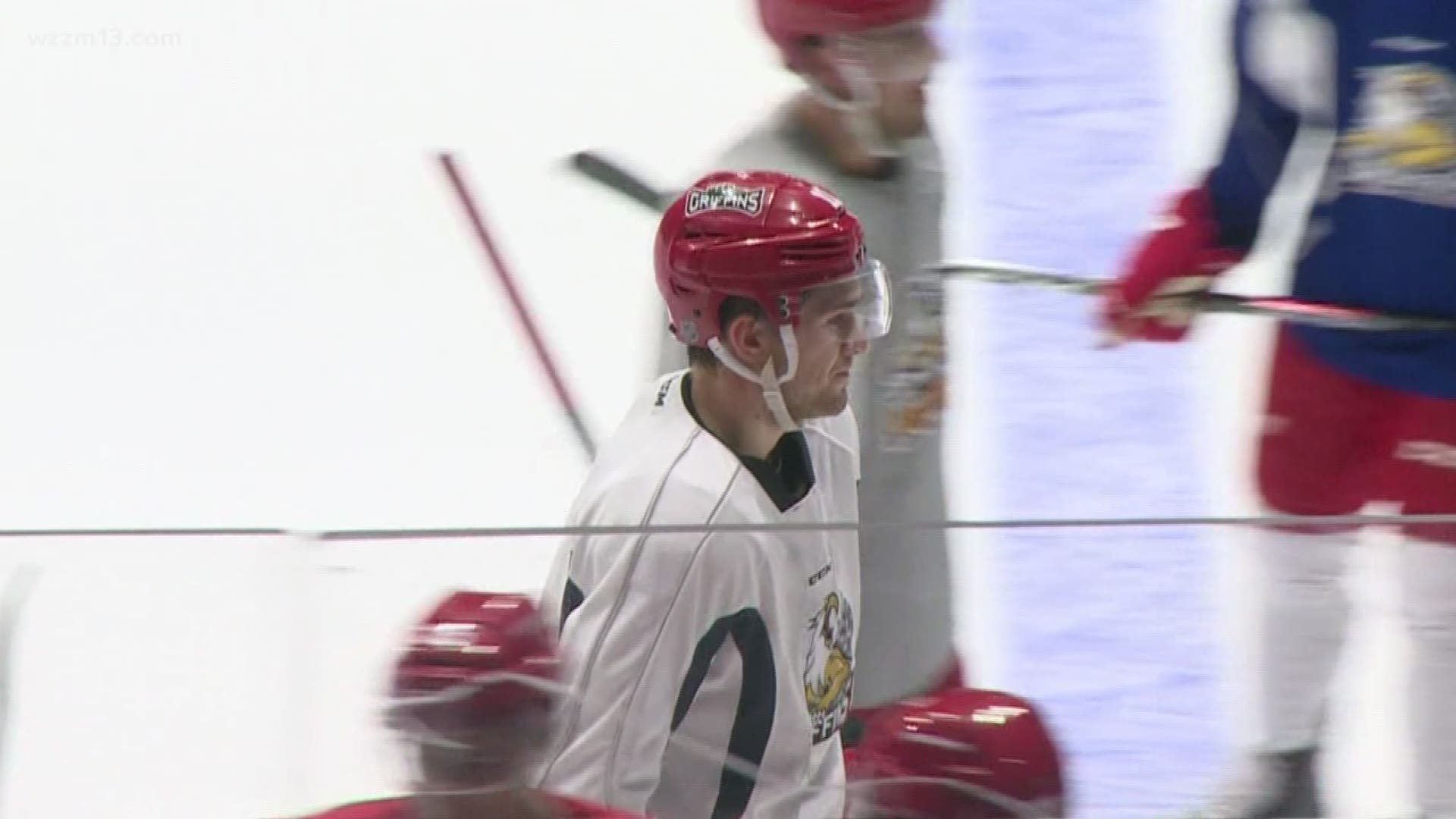 Zedina joins Griffins for first practice