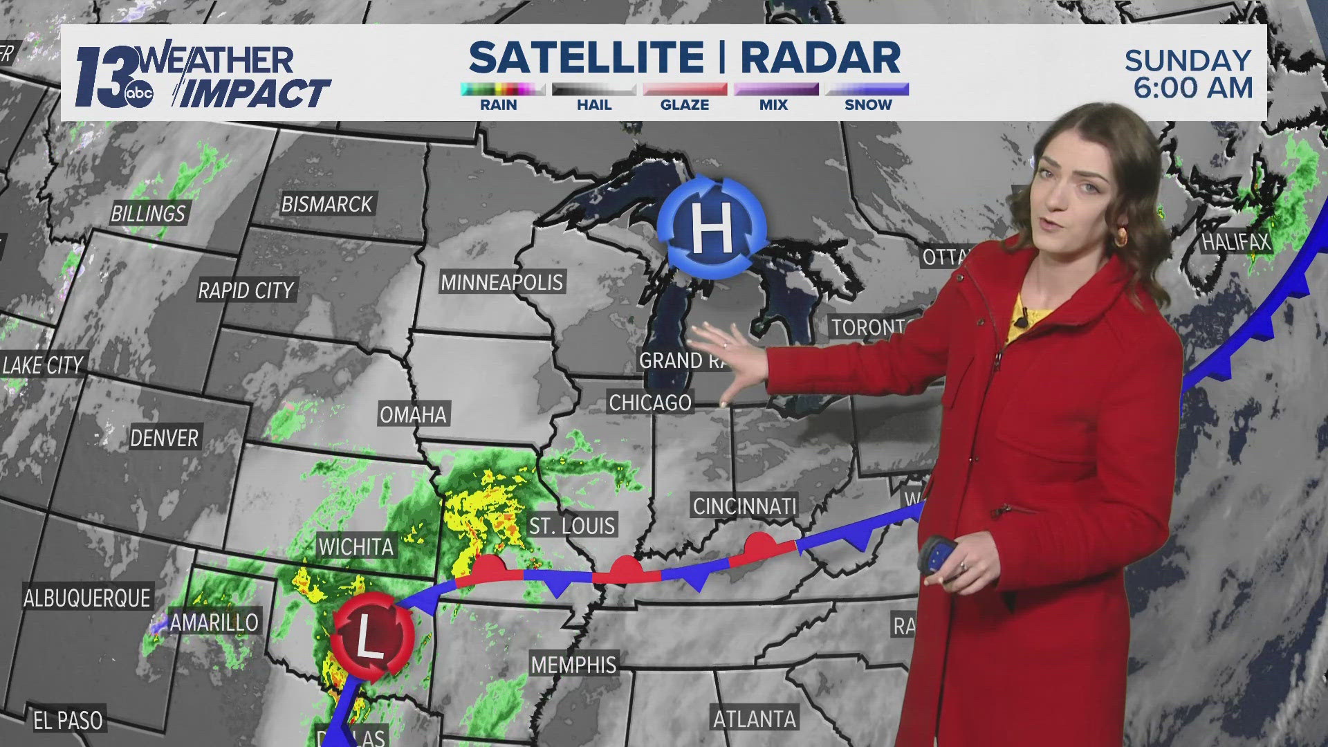 Easter Sunday to feature scattered showers in the afternoon | wzzm13.com
