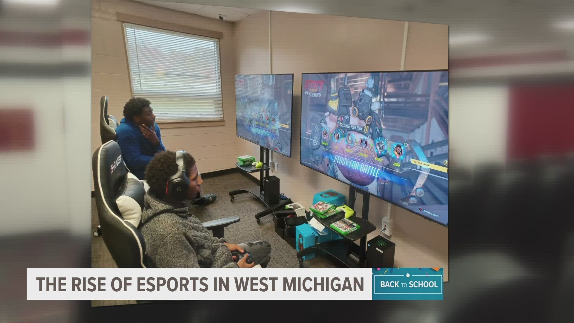 According to the Michigan High School Esports League last spring there were 400 teams at the high school level with about 1,400 kids participating across the state.